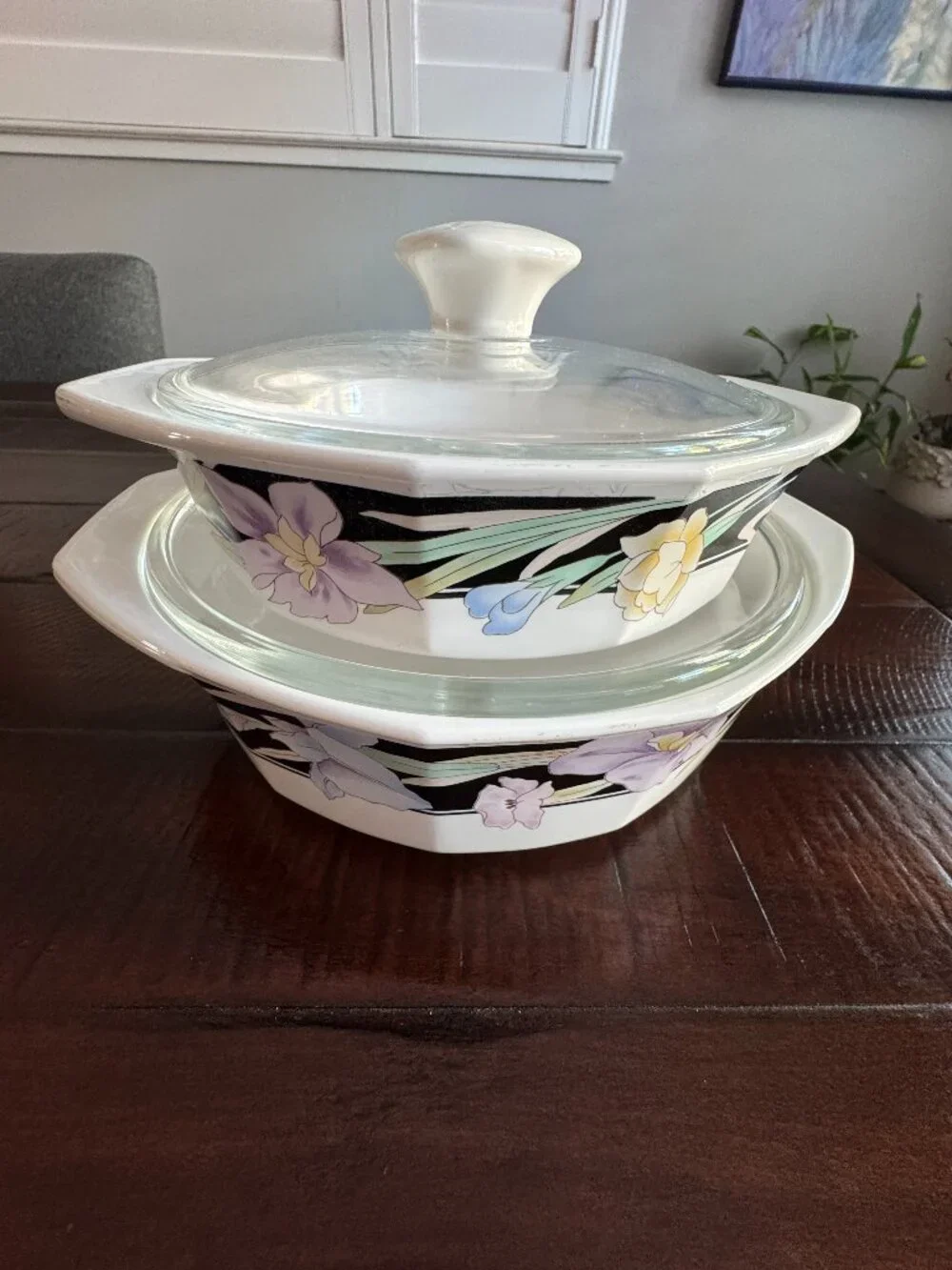 Vintage Mikasa Fire & Ice 